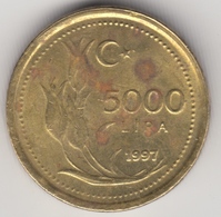 @Y@  Turkije / Turkey      5000  Lira   1997     (4831) - Turkey