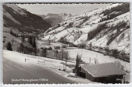 Autriche-  Skidorf Hinterglemm 1100m - CPSM 1965- Scans Recto-verso - Saalbach