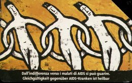 Scheda Telefonica Alto Adige "AIDS" - Scadenza 30/06/1998 (usata) - Publiques Spéciales Ou Commémoratives