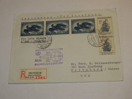 Netherland First Flight Cover 1957 - Sonstige & Ohne Zuordnung