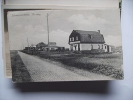 Nederland Holland Pays Bas Schiermonnikoog Badweg Met Huizen - Schiermonnikoog