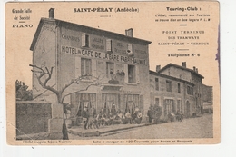 SAINT PERAY - TOURING CLUB - HOTEL ET CAFE DE LA GARE FABRY BAUMLE - 07 - Saint Péray