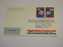 Luxembourg First Flight Cover 1960 - Other & Unclassified