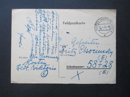 3. Reich Feldpost 2. WK 1944 Aus Kosten Wartheland Social Philately Familie Chorinsky Schloss Wesseli An Der March - Lettres & Documents