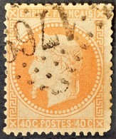 FRANCE 1868 - Canceled - YT 31 - 40c - 1863-1870 Napoléon III Lauré