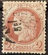 FRANCE 1872 - Canceled - YT 51 - 2c - 1871-1875 Ceres