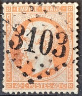 FRANCE 1862 - Canceled - YT 23 - 40c - 1862 Napoleon III