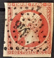 FRANCE 1854 - Canceled - YT 17A - 80c - 1853-1860 Napoleon III