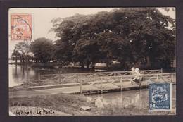 CPA Laos Indochine Asie Carte Photo RPPC THAKHEK Circulé - Laos