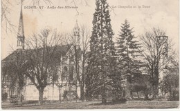 DIJON  COTE D'OR  21   CPA   ASILE DES ALIENES  LA CHAPELLE ET LA TOUR - Dijon