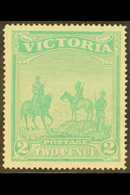 VICTORIA 1900 2d (2s) Emerald-green Anglo-Boer War Fund, SG 375, Fine Mint, Large Hinge, Lovely Fresh Colour. For More I - Andere & Zonder Classificatie