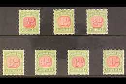 POSTAGE DUE 1938 C Of A Wmk Complete Set, SG D112/118, Never Hinged Mint (7 Stamps) For More Images, Please Visit Http:/ - Otros & Sin Clasificación