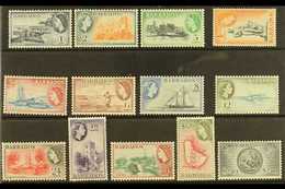 1953-61 Pictorial Definitive Set, SG 289/301, Never Hinged Mint (13 Stamps) For More Images, Please Visit Http://www.san - Barbades (...-1966)