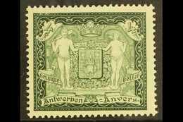 1930 4f (+6f) Myrtle Green, Cob 301, Only Available At The Antwerp Philatelic Exhibition,  Never Hinged Mint For More Im - Andere & Zonder Classificatie