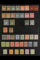 1890-1901 INTERESTING MINT COLLECTION Presented On A Trio Of Stock Pages & Includes 1890-95 "Light & Liberty" Shaded Ran - Afrique Orientale Britannique