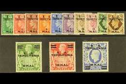 TRIPOLITANIA 1950 Complete Set, SG T14/26, Lightly Hinged Mint. (13 Stamps) For More Images, Please Visit Http://www.san - Italian Eastern Africa