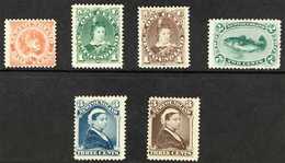 1896 Re-issue Set Complete, SG 62/65a, Very Fine Mint. Lovely Bright Colours. (6 Stamps) For More Images, Please Visit H - Altri & Non Classificati