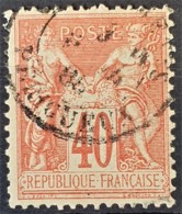 FRANCE 1881 - Canceled - YT 94 - 40c - 1876-1878 Sage (Tipo I)