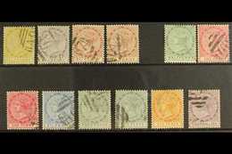 1883-90 CA WATERMARK SELECTION Including 1883-86 Complete Set (SG 13/15) & 1886-90 Complete Set (SG 20/26). Lovely (12 S - Dominica (...-1978)