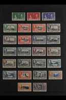 1937-52 COMPLETE KGVI MINT COLLECTION. A Delightful, Complete Mint Collection That Includes A Complete Run From The Coro - Falklandinseln