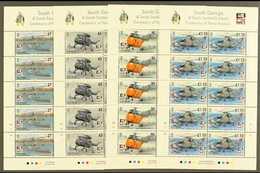 2009 Centenary Of Naval Aviation Set, SG 463/6, Sheetlets Of 10, NHM (4 Sheetlets) For More Images, Please Visit Http:// - Falklandinseln