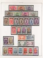 CHAD 1922-1931 NEVER HINGED MINT COLLECTION In Hingeless Mounts On A Page, All Different, Includes 1922- Opts Set, 1924- - Other & Unclassified