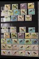 BIRDS TOPICAL COLLECTION 1963-2009. All Different Never Hinged Mint Collection With Many Complete Sets, Sheetlets & Mini - Gambia (...-1964)