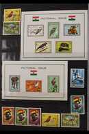 BIRDS TOPICAL COLLECTION 1957-2008. All Different Mint, Used & Never Hinged Mint Collection Of Stamps & Miniature Sheets - Ghana (1957-...)