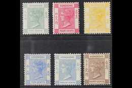 1900-01 QV Complete Set, SG 56/61, Fine Mint, Fresh. (6 Stamps) For More Images, Please Visit Http://www.sandafayre.com/ - Altri & Non Classificati