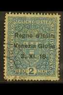 VENEZIA GIULIA 1918 2k Blue Overprint (Sassone 15, SG 45), Lightly Used, Cat 750 Euro = £640+. For More Images, Please V - Sin Clasificación