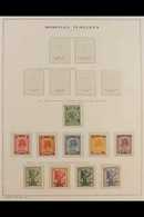 SOMALIA 1922-1940 INTER-WAR YEARS FINE MINT COLLECTION On Printed Hingeless Pages, All Different, Includes The 1922 Surc - Other & Unclassified