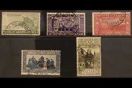 SOMALIA 1926 St Francis Of Assisi Set (Sass S. 18, SG 76/80), Fine Used. (5 Stamps) For More Images, Please Visit Http:/ - Other & Unclassified