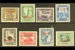 SOMALIA 1934 Duke Of The Abruzzi Overprints Complete Set (Sassone 185/92, SG 179/86), Never Hinged Mint, Very Fresh. (8  - Autres & Non Classés