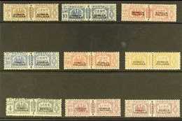 SOMALIA PARCEL POST 1928-41 Overprints In Black Set Less The Rare 50c, 1L & 2L Values, Sassone S.58 (Sassone 54-57, 59 & - Otros & Sin Clasificación