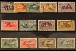 TRIPOLITANIA 1930 Virgil Bimillenary (Postage & Air) Complete Set (Sass. S. 20a, SG 103/15), Very Fine Used. (13 Stamps) - Andere & Zonder Classificatie