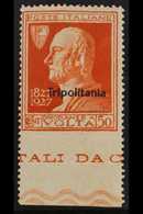 TRIPOLITANIA 50c Orange Volta, Variety "Imperf Between Stamp And Sheet Edge", Sass 44ga, Very Fine Never Hinged Mint. Fo - Otros & Sin Clasificación