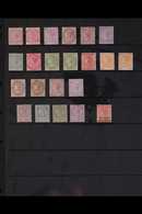 1870-97 MINT GROUP Includes 1870-83 Wmk Crown CC ½d, 2d, 6d, 1s, 2s & 5s, 1883-97 Wmk Crown CA Range To 2s & 5s Plus Som - Giamaica (...-1961)