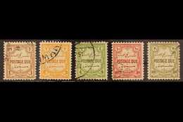 POSTAGE DUE 1944-49 Complete Postage Due Set, SG D244/48, Fine Cds Used (5 Stamps) For More Images, Please Visit Http:// - Jordan