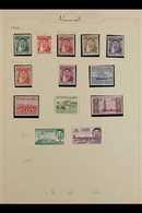 1923-1961 INTERESTING OLD COLLECTION A Most Useful "Old Time" Mint & Used Collection That Includes KGV  Used 1923 8a & 1 - Kuwait