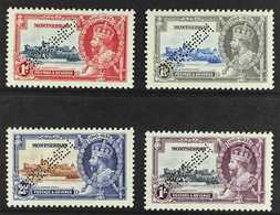 1935 Silver Jubilee Set, Perf. "SPECIMEN", SG 94/97s, Fine Mint. (4 Stamps) For More Images, Please Visit Http://www.san - Montserrat