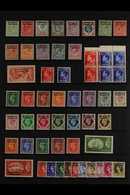 1905-1955 FINE MINT COLLECTION With BRITISH CURRENCY Including KEVII Range To 1s, KGV Range To 5s, And 1951 Set Never Hi - Other & Unclassified