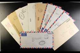 OFFICIAL MAIL Addressed To Various Officials And The Bishop Of The New Hebrides, We See Range Of Internal Official Mail  - Otros & Sin Clasificación