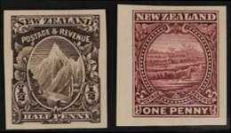 1900 PLATE PROOFS ½d Chocolate & 1d Lake Imperforate Proofs, As SG 273/4, Very Fine Without Gum (2 Proofs). For More Ima - Autres & Non Classés