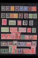 1915-36 MINT ASSORTMENT Useful Range Of Stamps On A Single Stock Page, Incl. Various KGV Definitives To 1s Plus Imperf ½ - Altri & Non Classificati