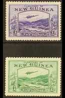1935 £2 & £5 Air Bulolo Goldfields Set Complete, SG 204/05, Mint Lightly Hinged (2 Stamps) For More Images, Please Visit - Papua New Guinea