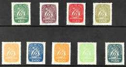 1948-1949 Caravel Complete Set, Afinsa 696/704, Mi 725/29 & 744/47, Very Fine Mint (9 Stamps) For More Images, Please Vi - Autres & Non Classés