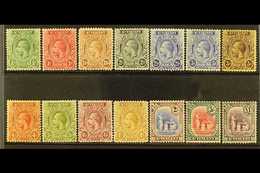 1921-32 KGV Wmk Script CA, Complete Set, SG 131/41, Very Fine Mint (14 Stamps). For More Images, Please Visit Http://www - St.Vincent (...-1979)