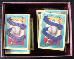 1992 BASEBALL HALL OF FAME HEROES Stamp Card Set (Scott 1693/1704) - TEN Sealed And Unopened Packs. Cat $360. (10 Sets)  - St.Vincent (...-1979)