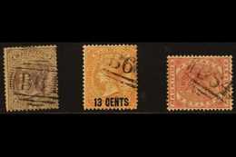 MAURITIUS USED IN SEYCHELLES Fine Used Selection With "B64" Cancels, Comprising 1860-63 9d Dull Purple (SG Z10), 1878 13 - Seychelles (...-1976)