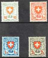 1924-40 Shield & Red Value Set, Mi 194x/197x, SG 329/32, Never Hinged Mint (4 Stamps) For More Images, Please Visit Http - Other & Unclassified